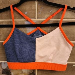 NWT Threads 4 Thought Halter Sports Bra Size Small